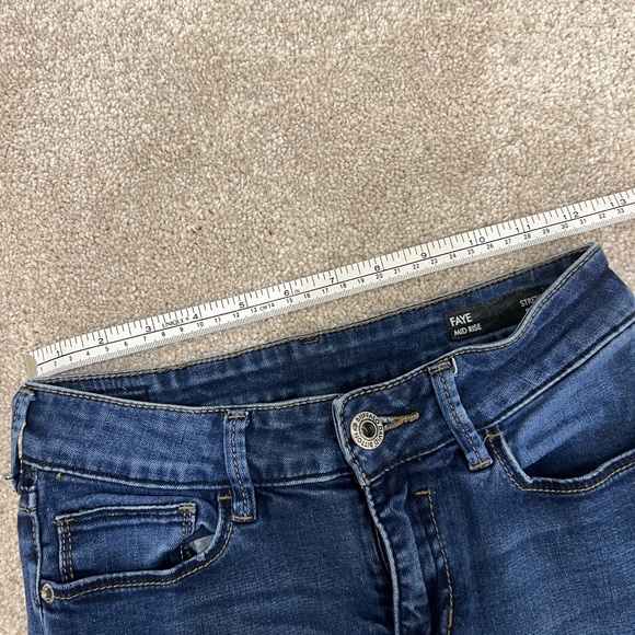 BUFFALO David Bitton FAYE Mid Rise Skinny Jeans Size 25L - Picture 9 of 12